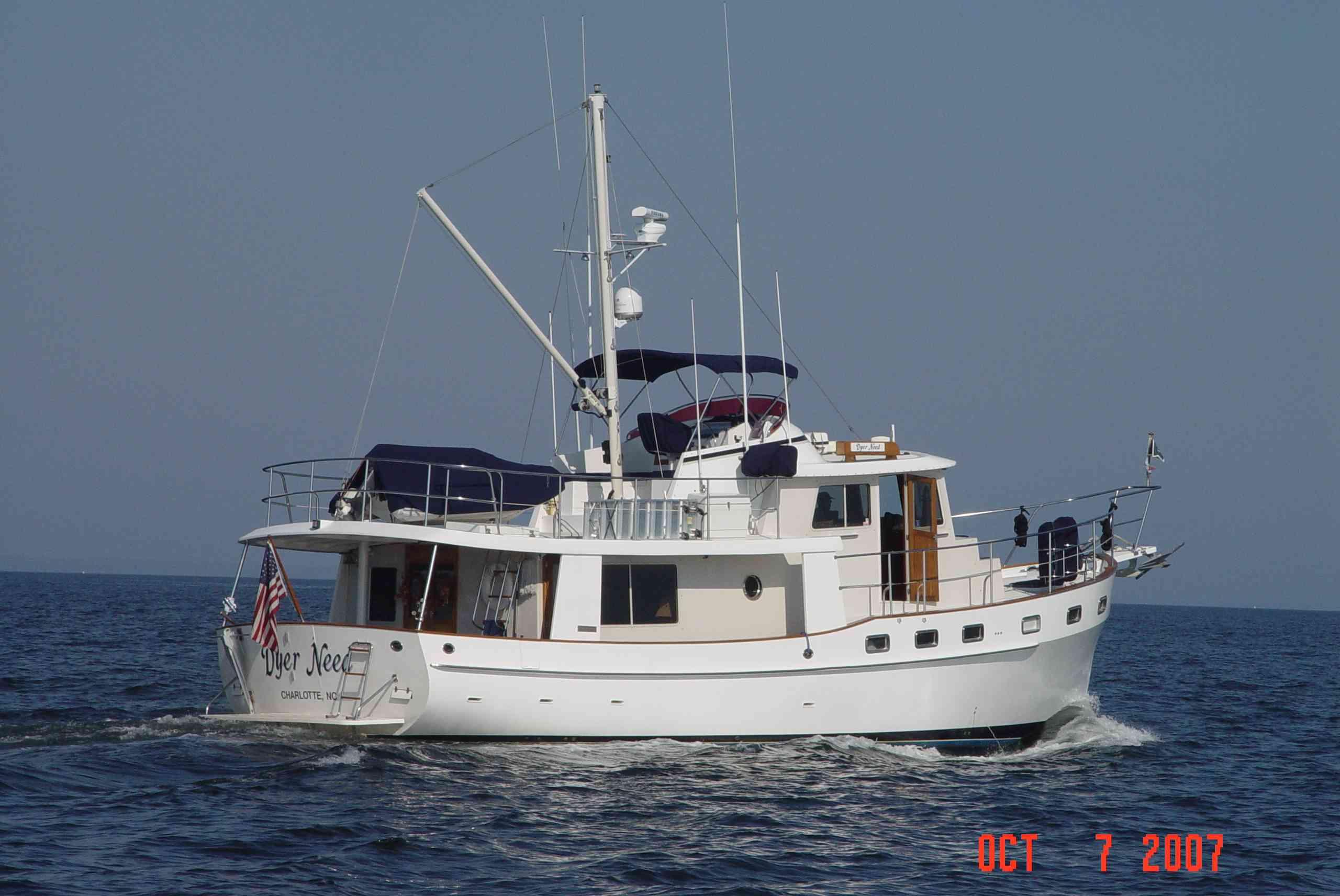 Dyer Need 1996 Kadey-Krogen 48 Yacht For Sale in Southport NC Dyer Need 1996 Kadey-Krogen 48 Yacht For Sale in Southport NC