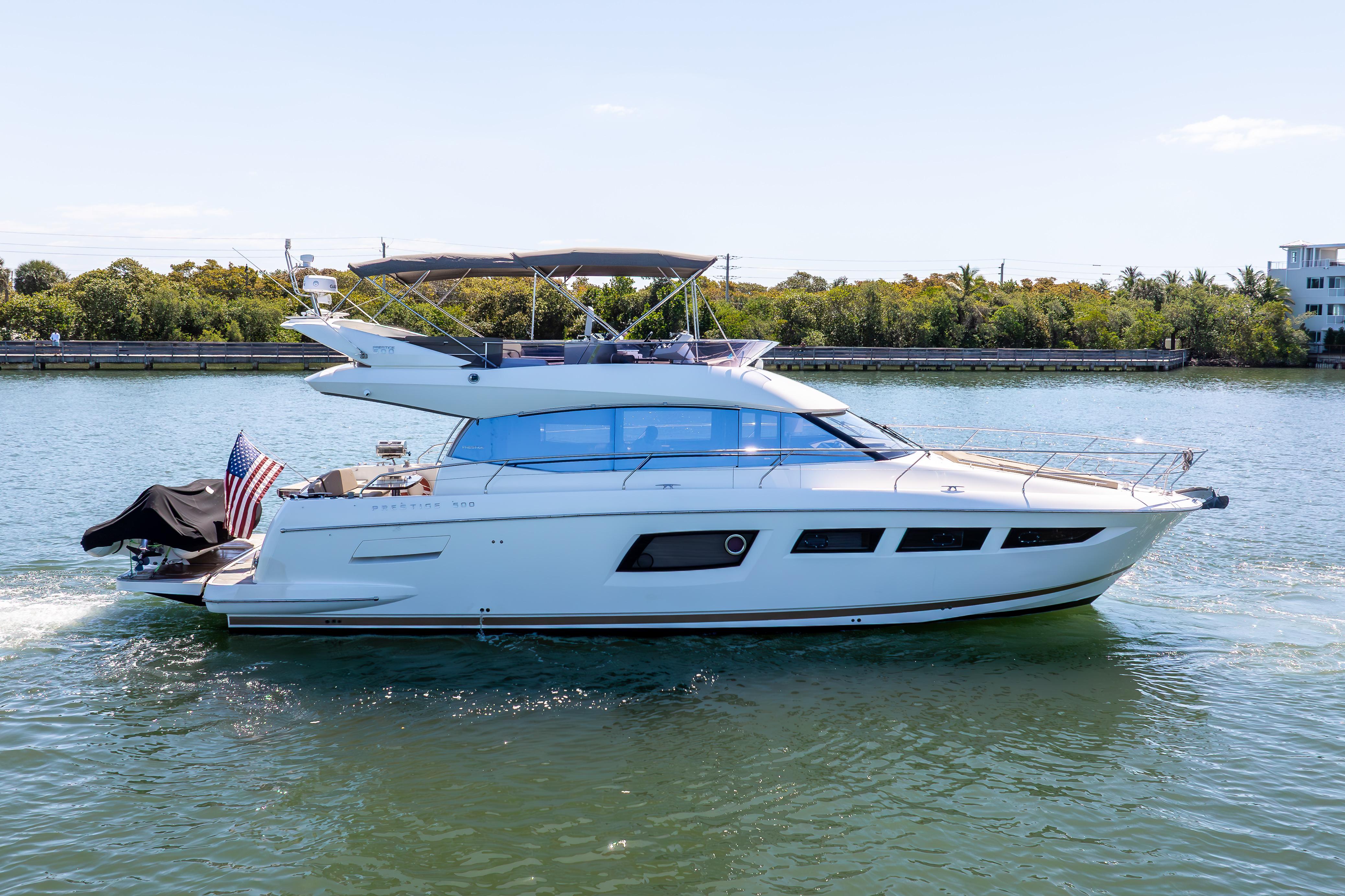 2012 Prestige 500 fly Yacht For Sale in Dania Beach FL 2012 Prestige 500 fly Yacht For Sale in Dania Beach FL