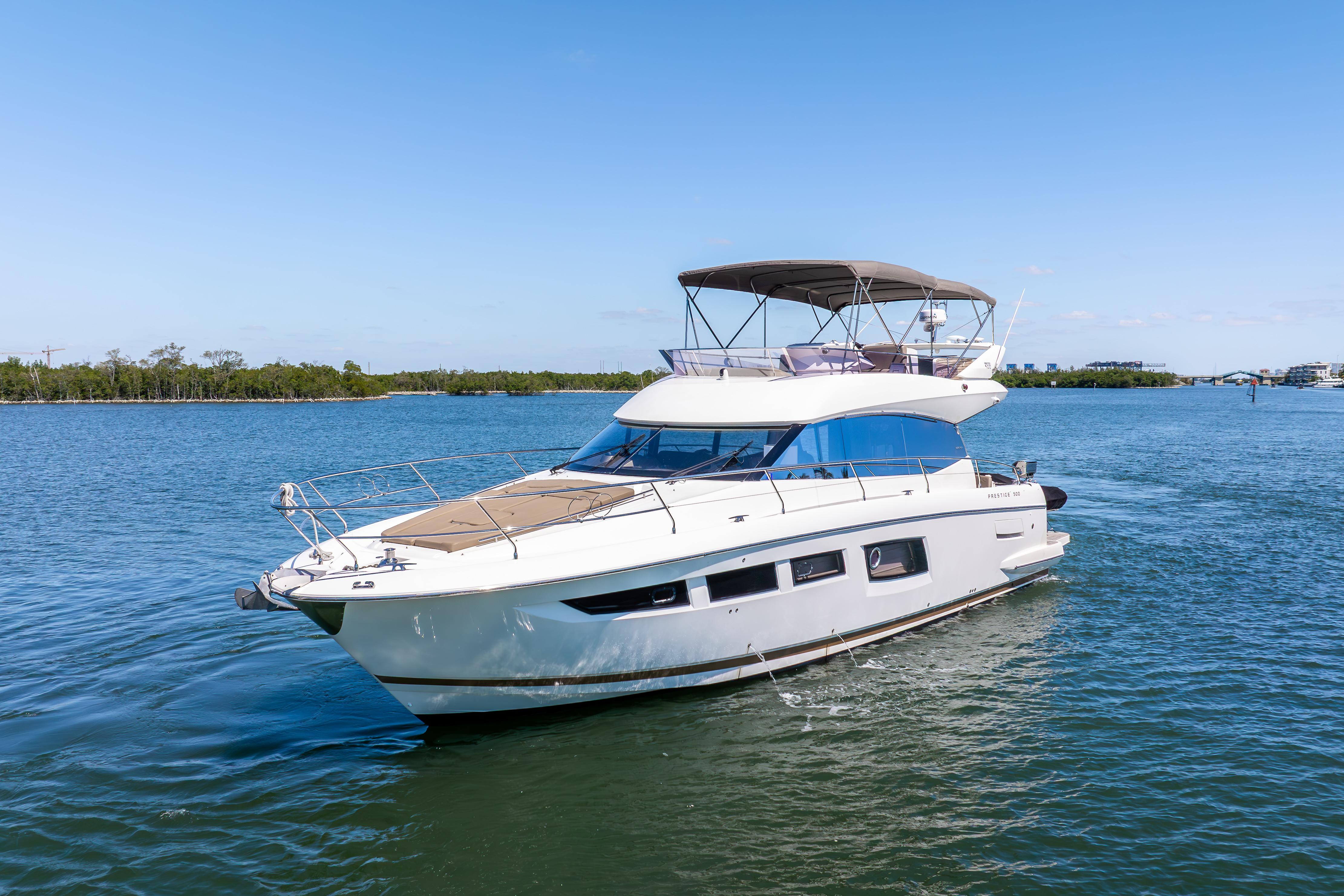 2012 Prestige 500 fly Yacht For Sale in Dania Beach FL 2012 Prestige 500 fly Yacht For Sale in Dania Beach FL