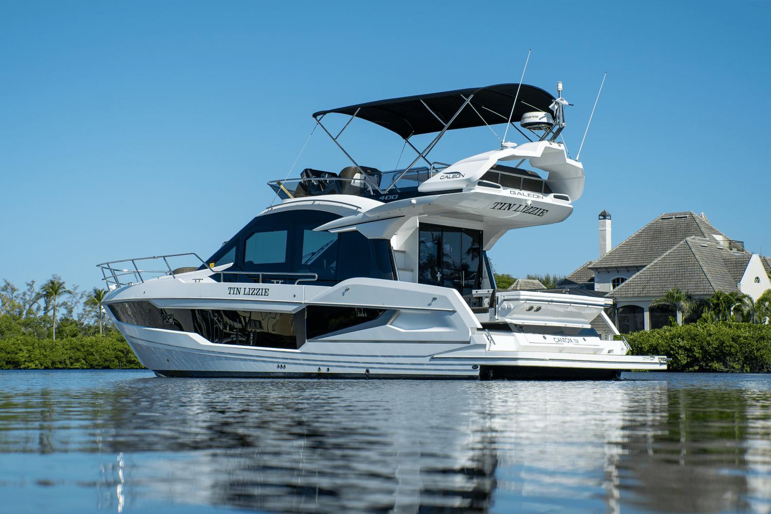 Tin Lizzie 2022 Galeon 400 Fly Yacht For Sale in Fort Myers FL Tin Lizzie 2022 Galeon 400 Fly Yacht For Sale in Fort Myers FL