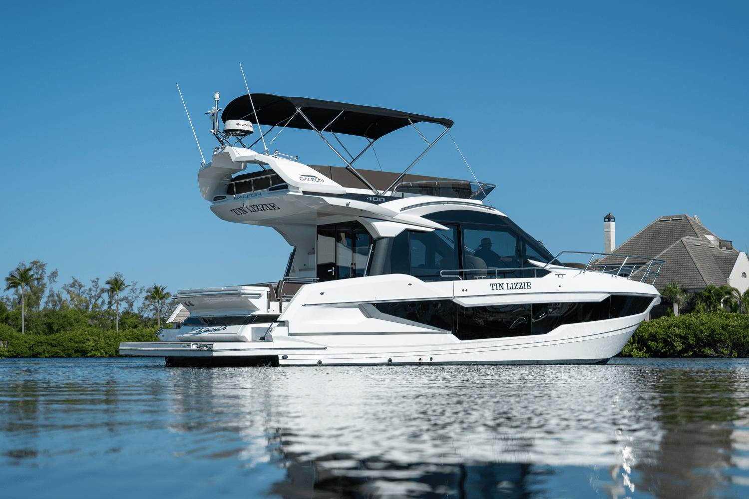 Tin Lizzie 2022 Galeon 400 Fly Yacht For Sale in Fort Myers FL Tin Lizzie 2022 Galeon 400 Fly Yacht For Sale in Fort Myers FL