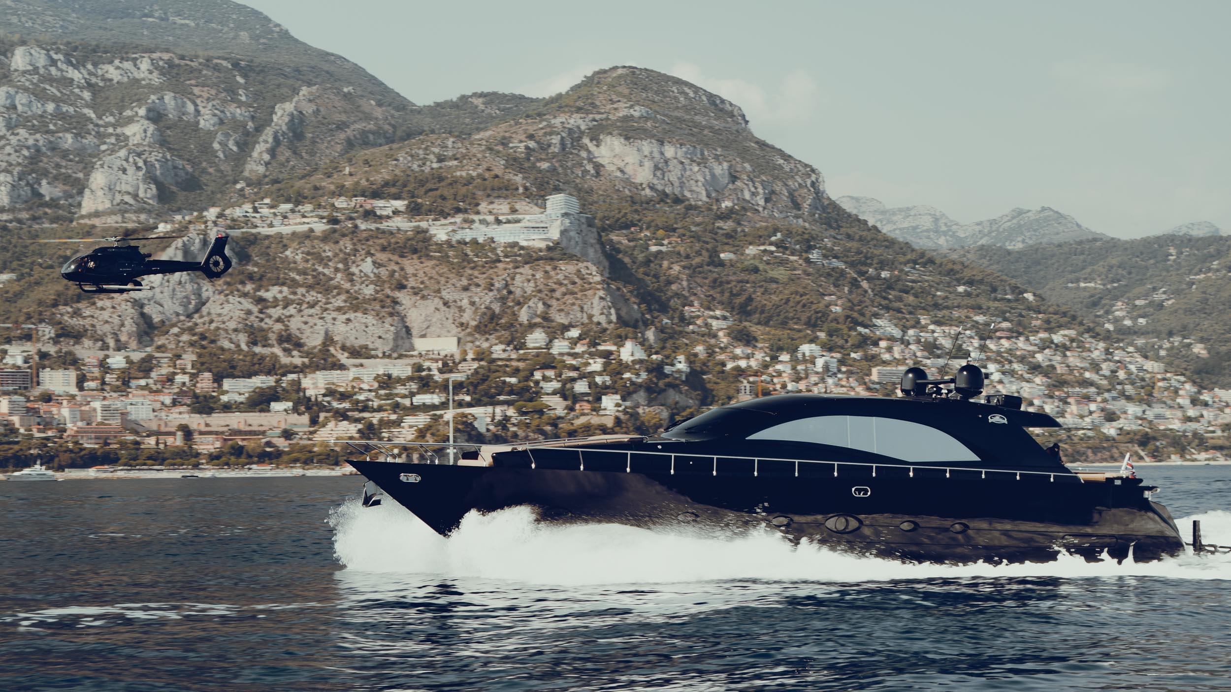 BLACK ROCK 2008 Custom 77 Yacht For Sale in Antibes BLACK ROCK 2008 Custom 77 Yacht For Sale in Antibes