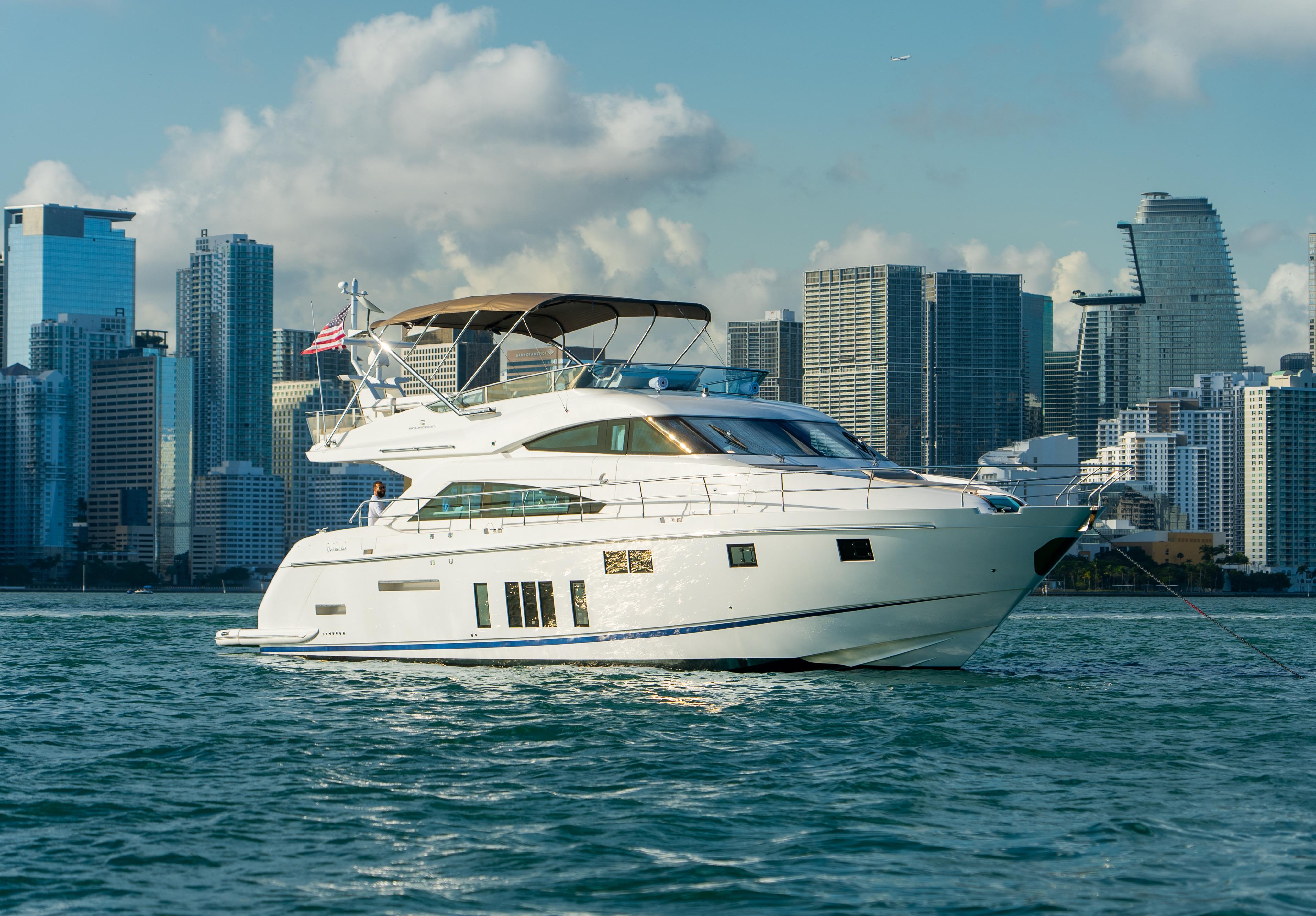 BLESSED 2015 Fairline Squadron 65 Yacht For Sale in Miami FL BLESSED 2015 Fairline Squadron 65 Yacht For Sale in Miami FL