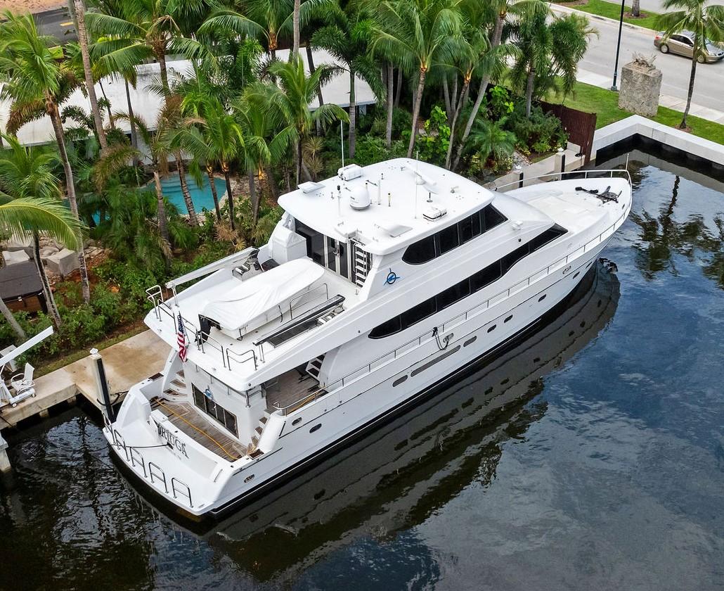 TORTUGA 1999 Monte Fino 82 Yacht For Sale in Fort Lauderdale FL TORTUGA 1999 Monte Fino 82 Yacht For Sale in Fort Lauderdale FL
