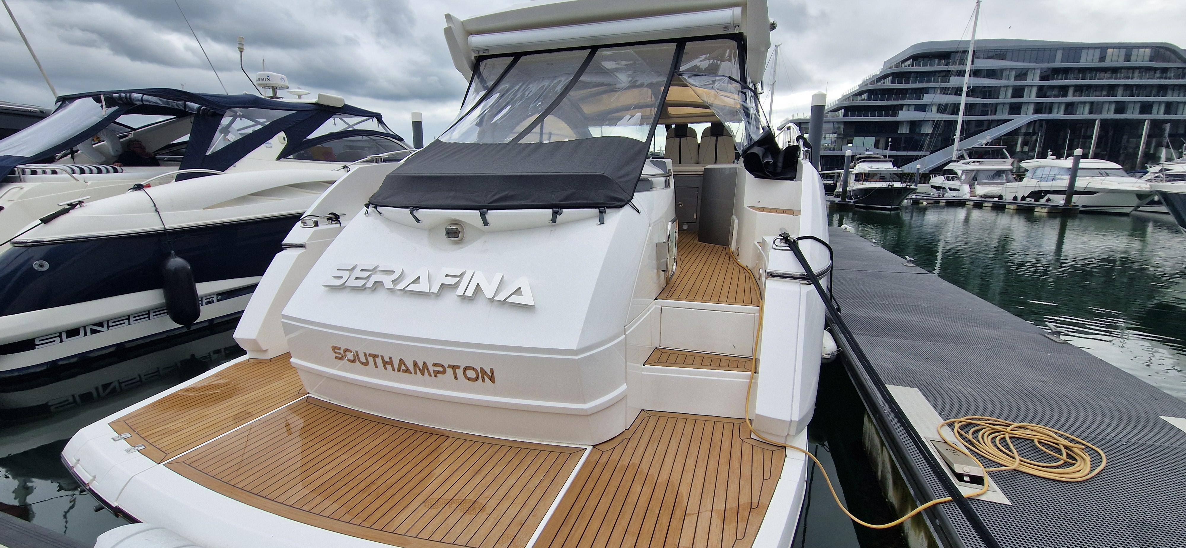 SERAFINA 2010 Sunseeker Portofino 48 Yacht For Sale in Southampton E19 SERAFINA 2010 Sunseeker Portofino 48 Yacht For Sale in Southampton E19
