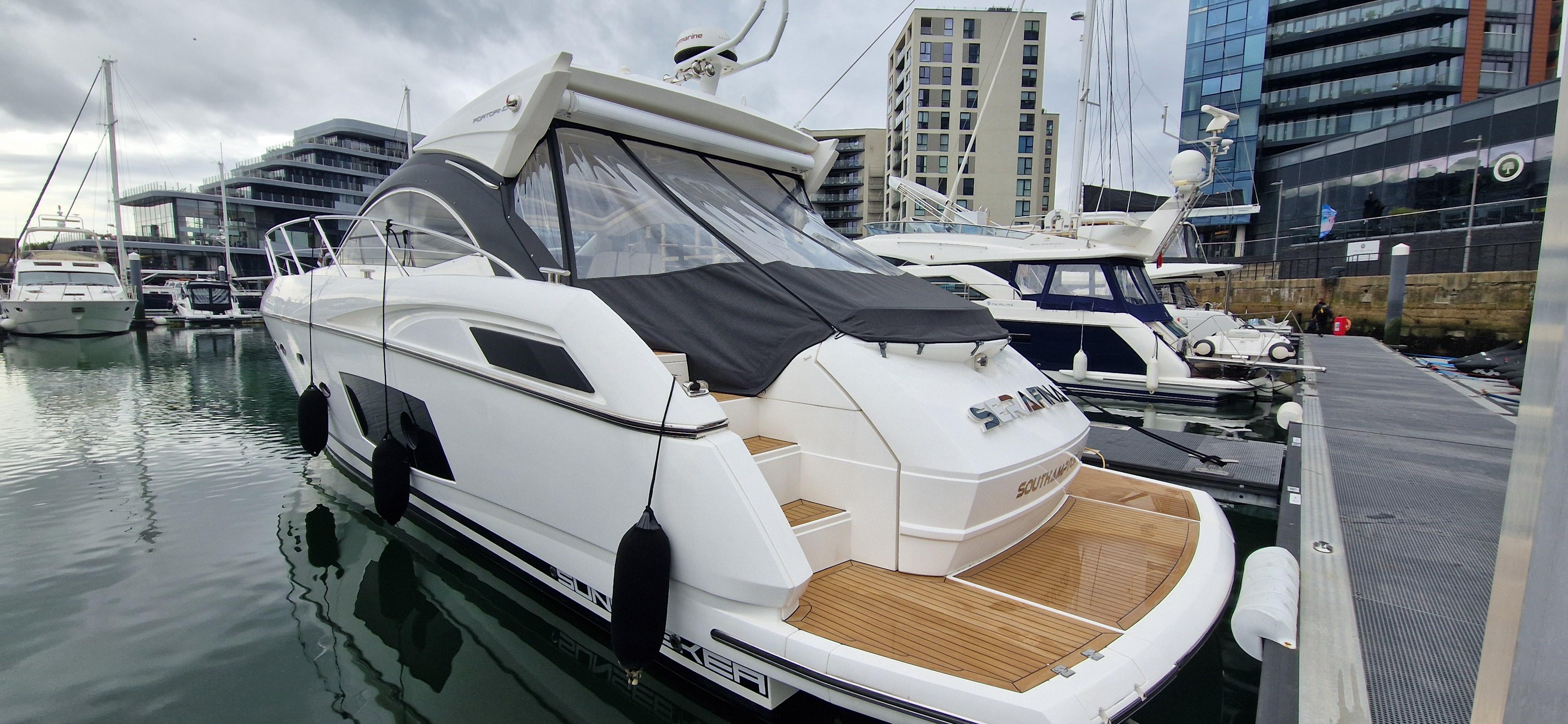 SERAFINA 2010 Sunseeker Portofino 48 Yacht For Sale in Southampton E19 SERAFINA 2010 Sunseeker Portofino 48 Yacht For Sale in Southampton E19