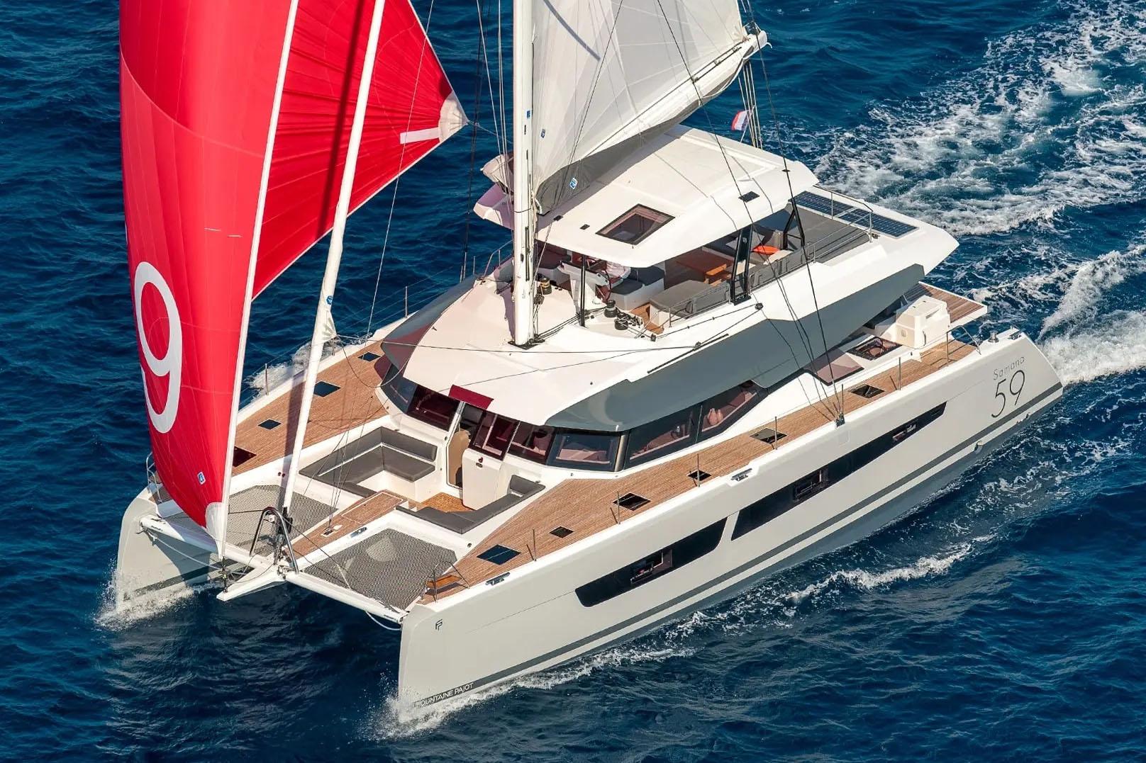 2025 Fountaine Pajot Samana 59 Yacht For Sale in Genova IT-GE 2025 Fountaine Pajot Samana 59 Yacht For Sale in Genova IT-GE