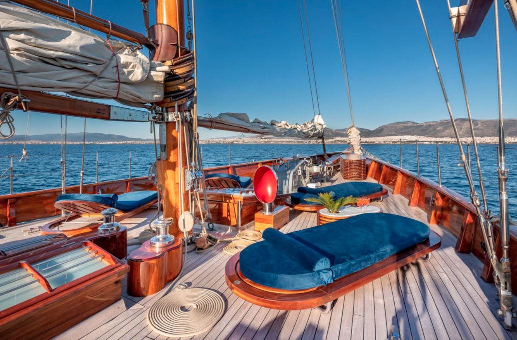 1931 Schooner Chantier Navals De Normandie Yacht For Sale in Athens 1931 Schooner Chantier Navals De Normandie Yacht For Sale in Athens