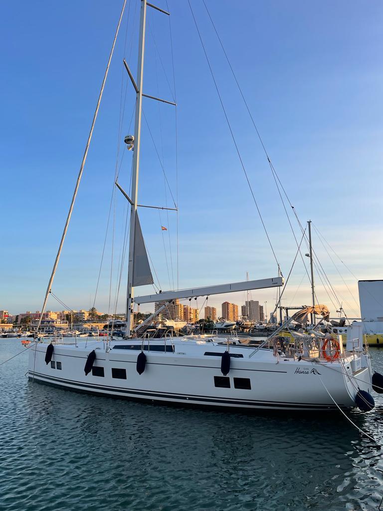 Calma 2019 Hanse 548 Yacht For Sale in Barcelona ES-V Calma 2019 Hanse 548 Yacht For Sale in Barcelona ES-V