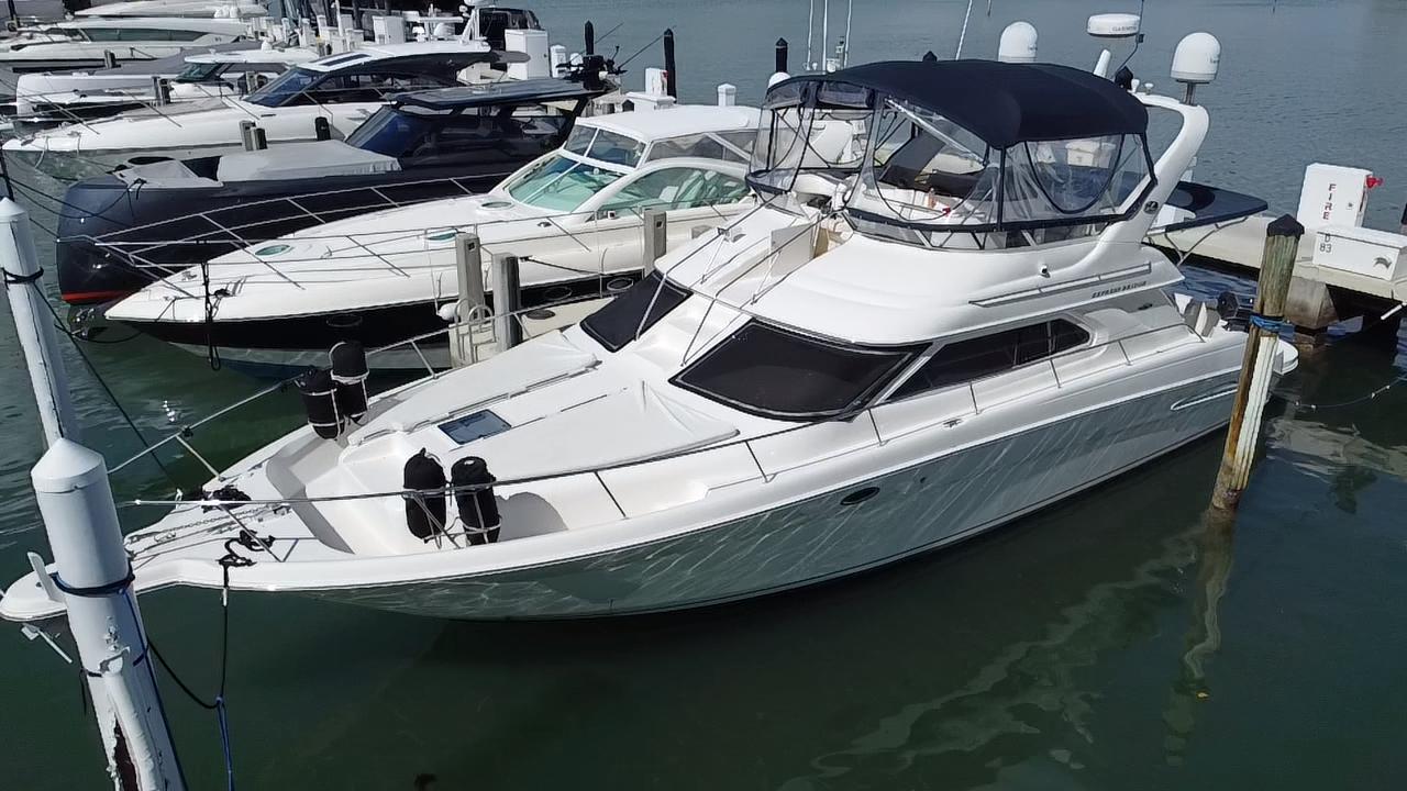 2004 sea ray 450 express bridge friendship islamorada florida for sale