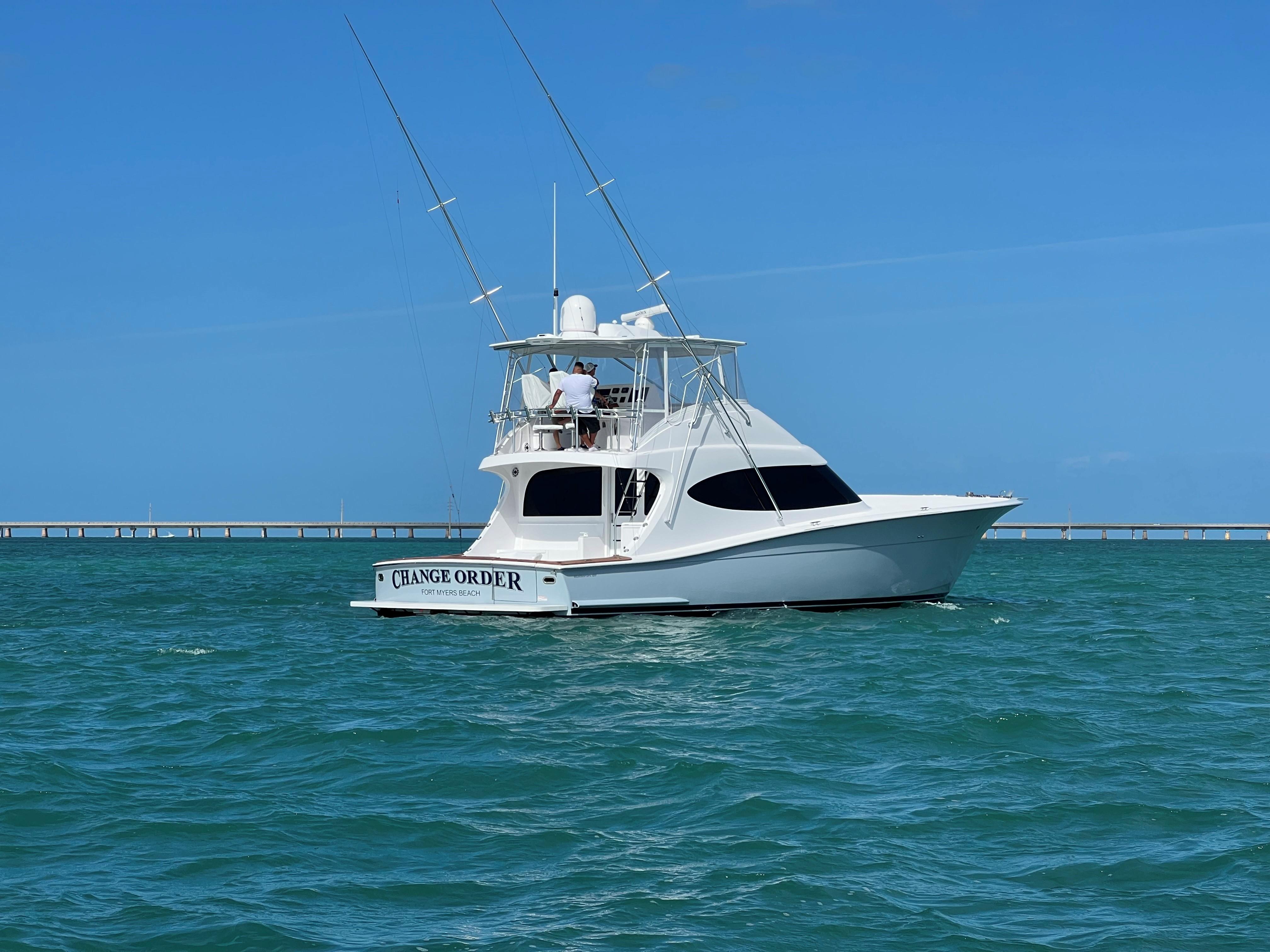 Change Order 2021 Hatteras GT 59 Convertible Yacht For Sale in Stuart FL