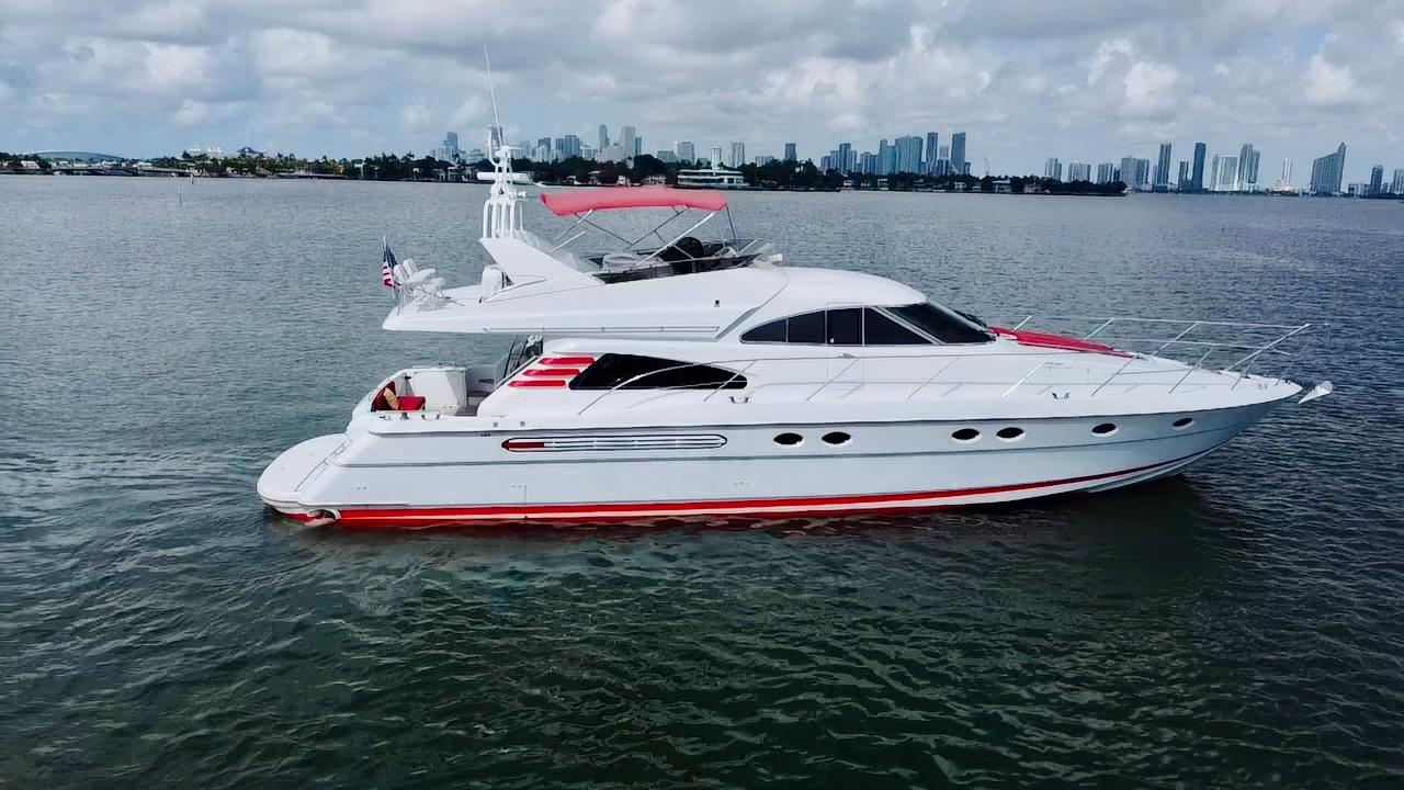 1999 fairline squadron 65 por fin miami beach florida for sale