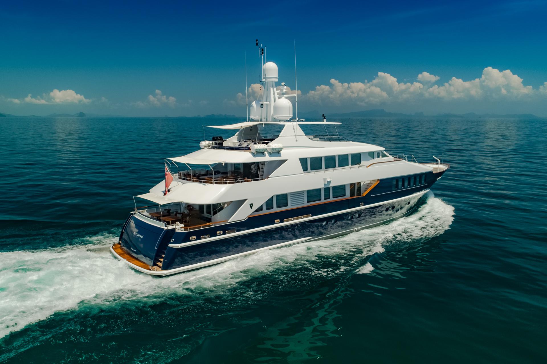 Lady Azul 2001 Heesen 39m Yacht For Sale in Phuket 