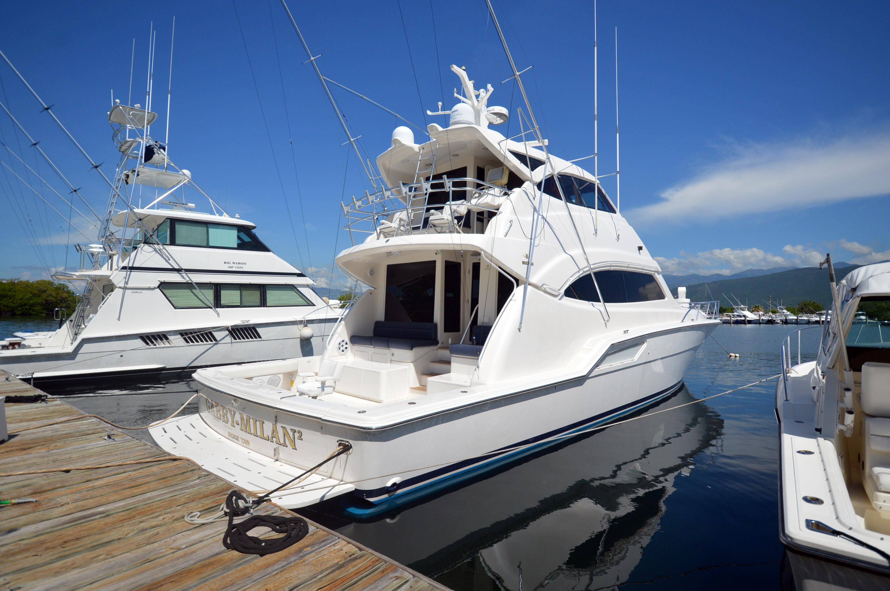 Gabby Millan 2 2003 Bertram 67 Convertible Yacht For Sale in Kingston 