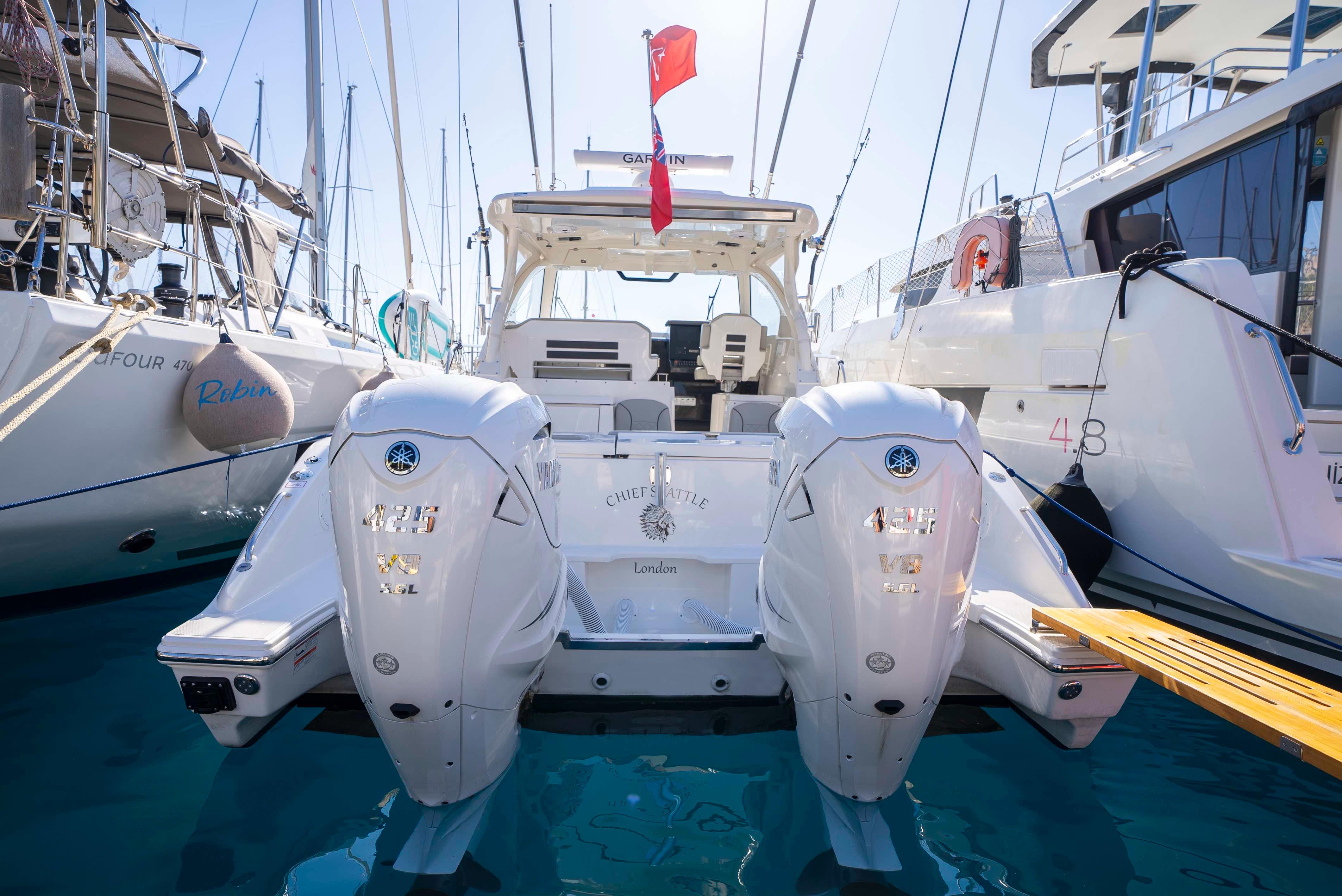 CHIEF SEATTLE 2023 Pursuit OS 355 Offshore Yacht For Sale in Göcek CHIEF SEATTLE 2023 Pursuit OS 355 Offshore Yacht For Sale in Göcek