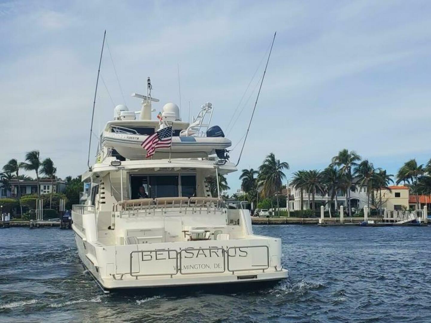 BELISARIUS 2001 Horizon 92 Cockpit Skylounge Yacht For Sale in Fort Lauderdale FL BELISARIUS 2001 Horizon 92 Cockpit Skylounge Yacht For Sale in Fort Lauderdale FL
