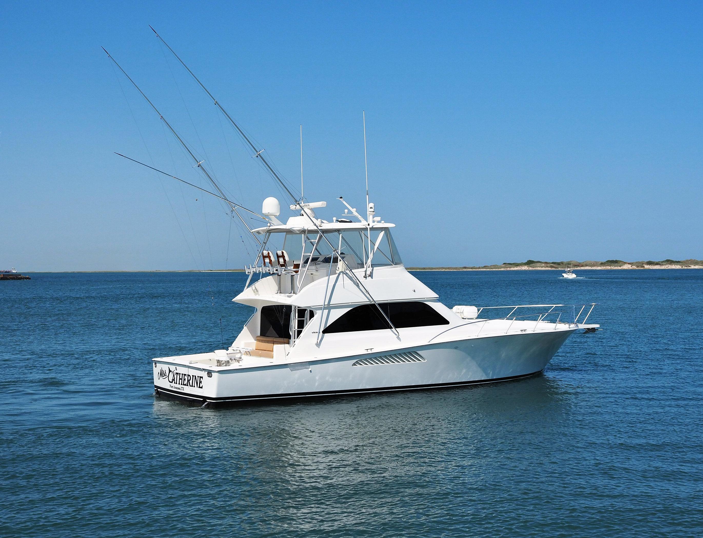 2007 Viking Convertible w/ Mezzanine Yacht For Sale in Port Aransas TX 2007 Viking Convertible w/ Mezzanine Yacht For Sale in Port Aransas TX