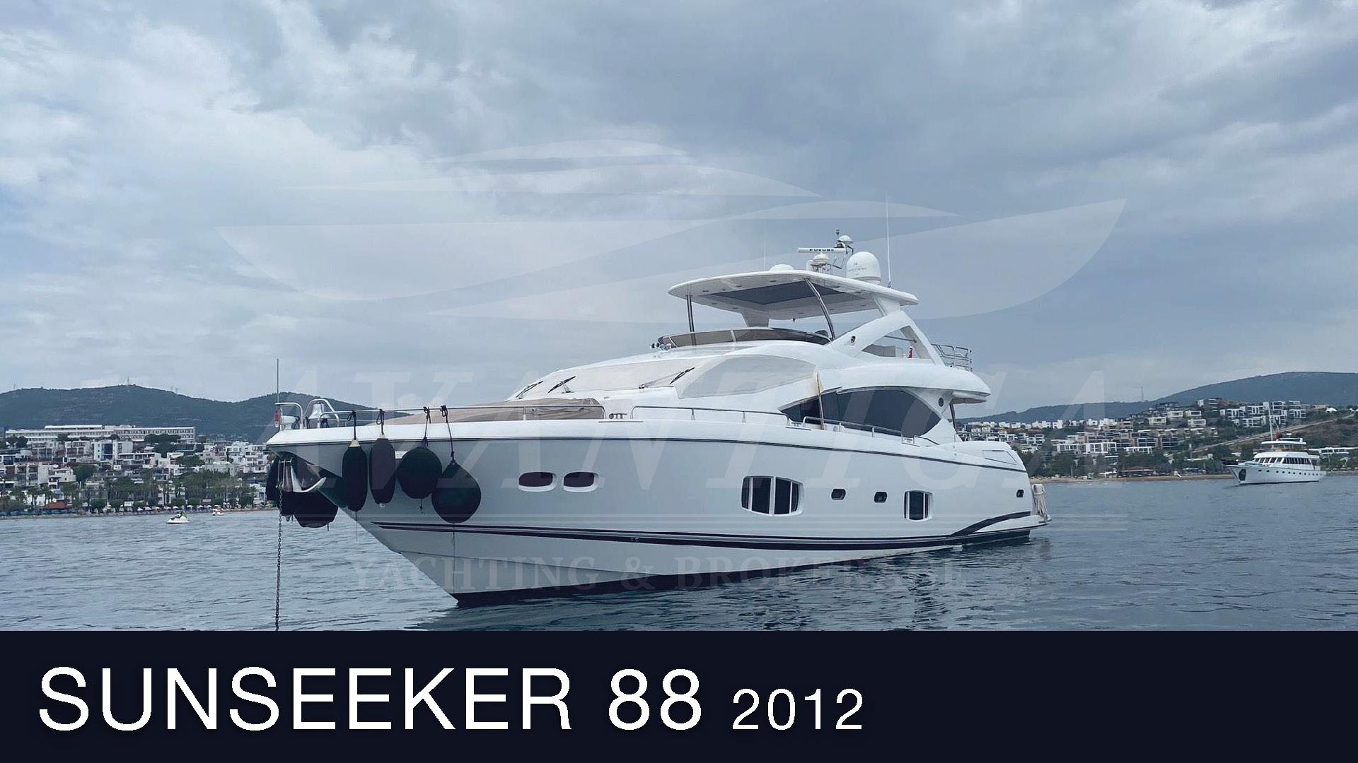 2010 Sunseeker 88 Yacht Yacht For Sale in Fethiye 2010 Sunseeker 88 Yacht Yacht For Sale in Fethiye